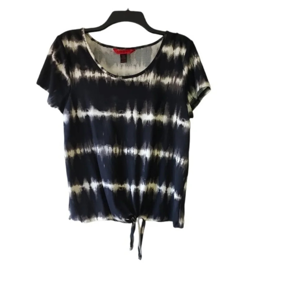 Hot kiss tie dye crop top